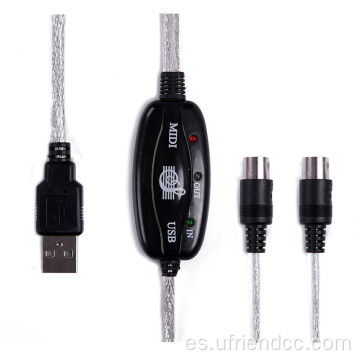 Win7-8-10 compatible Win7-8-10 Play personalizado USB-5PIN DIN MIDI